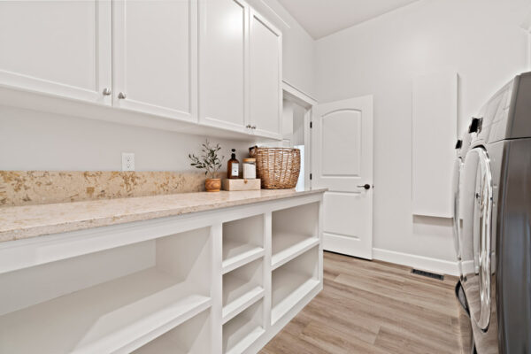 Custom Built-ins Laundry Room