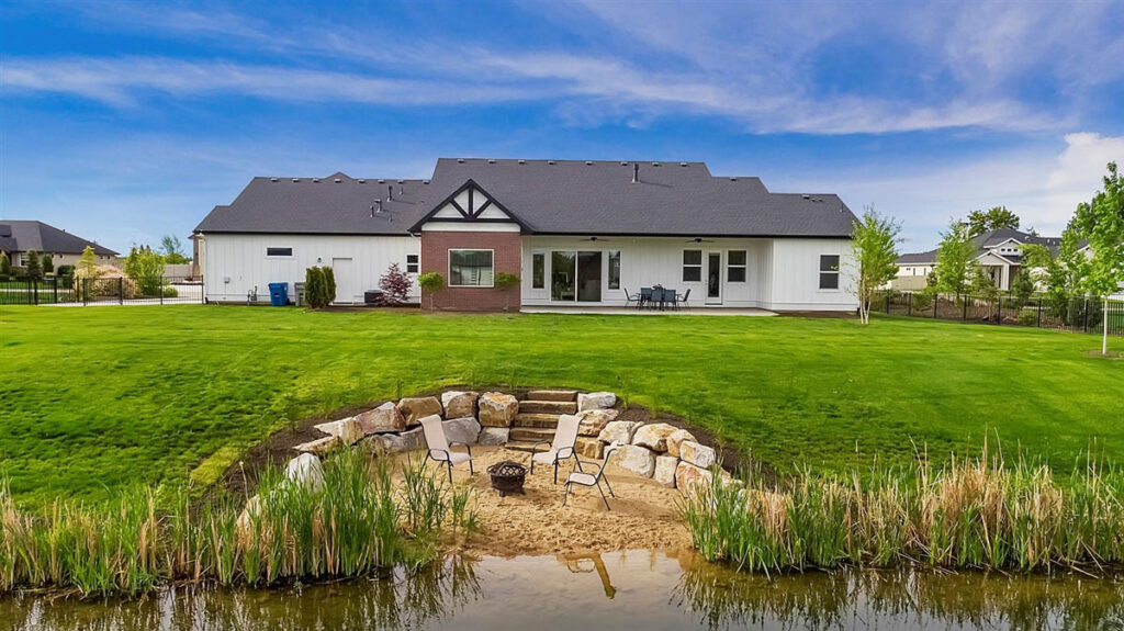 updated house with big backyard