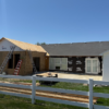 A home undergoing a home addition